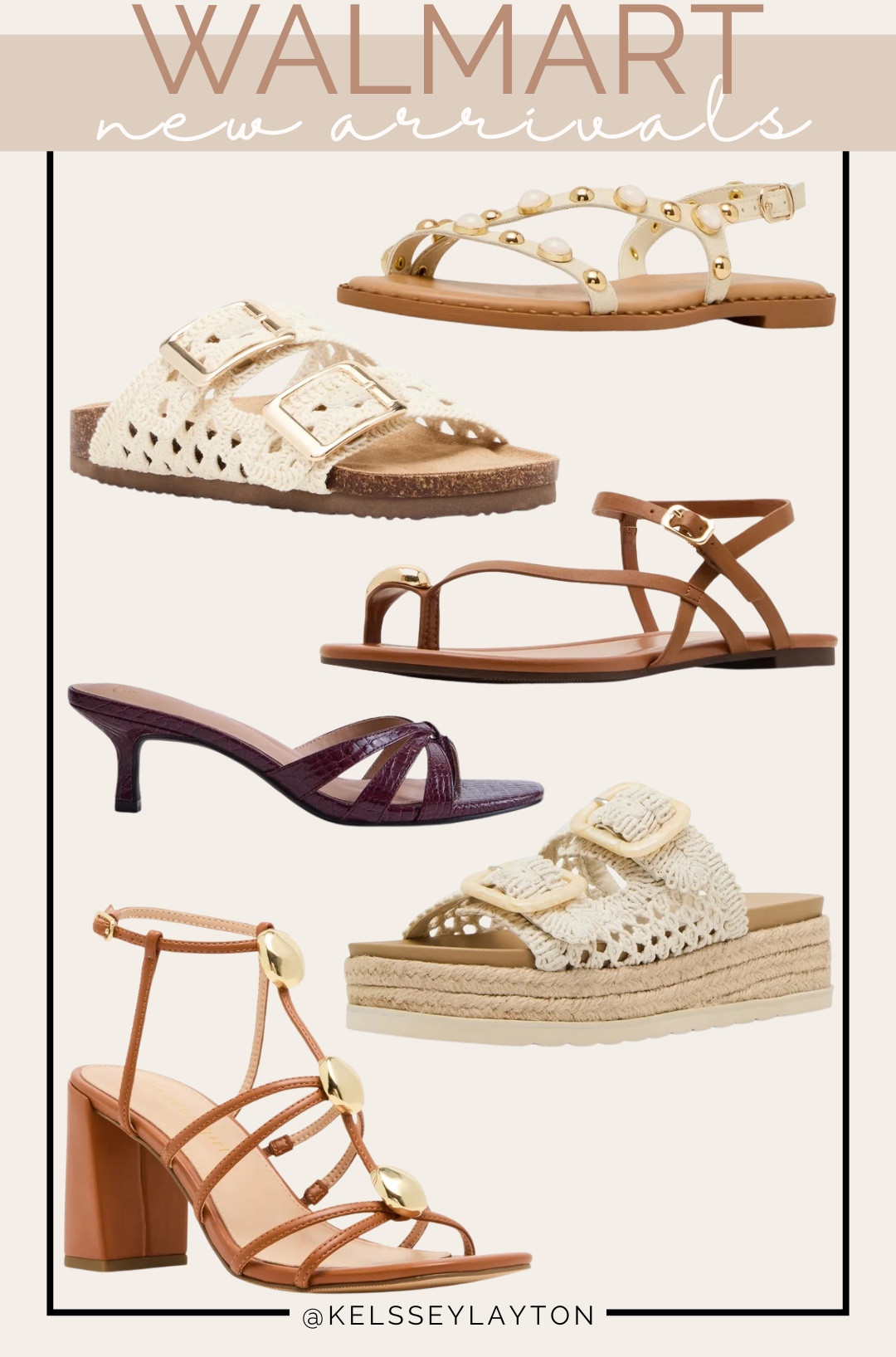 Walmart new arrival, Walmart style, summer sandals

#LTKootd #LTKmomlife