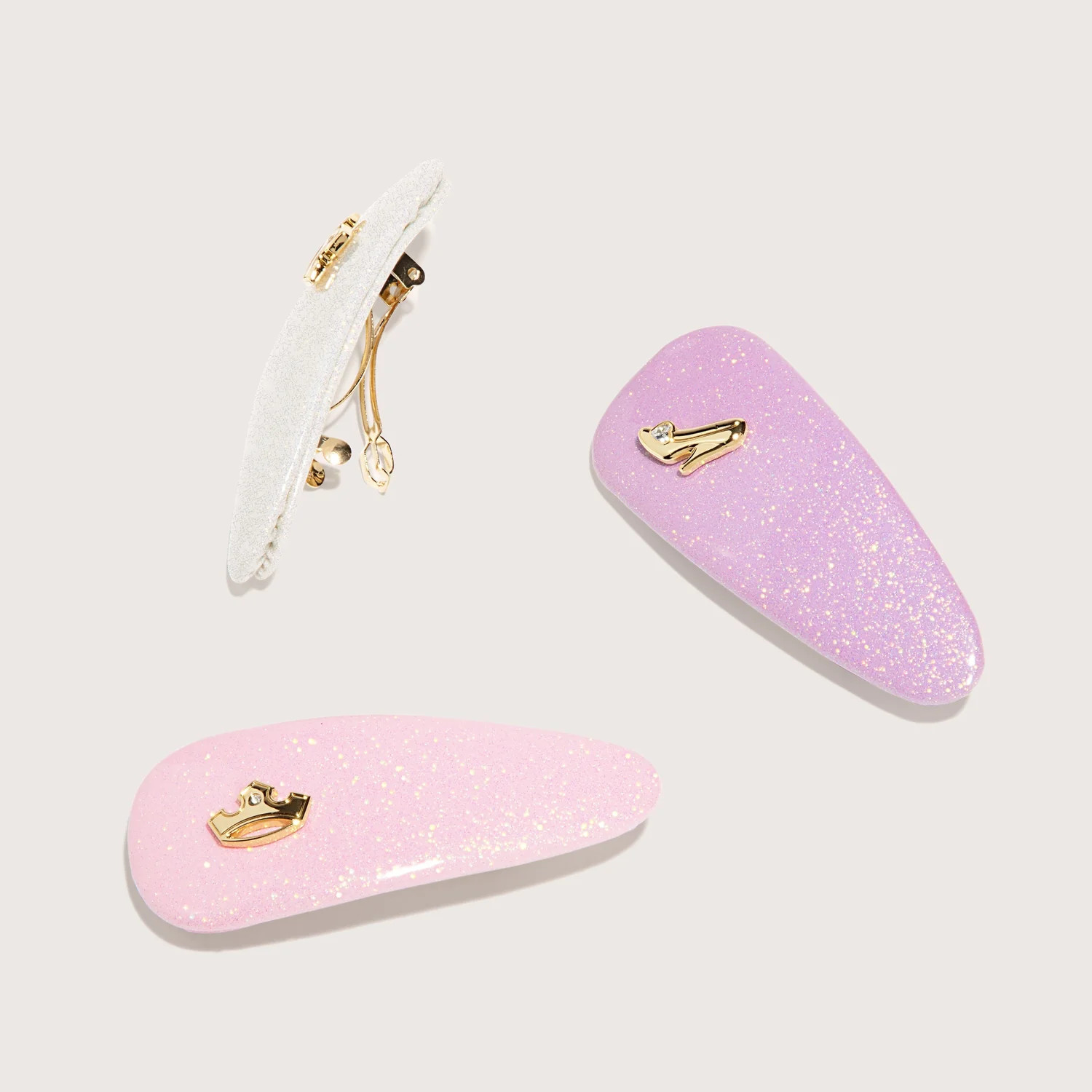 Disney Princess Hair Barrette Set of 3 | Stoney Clover Lane | Stoney Clover Lane