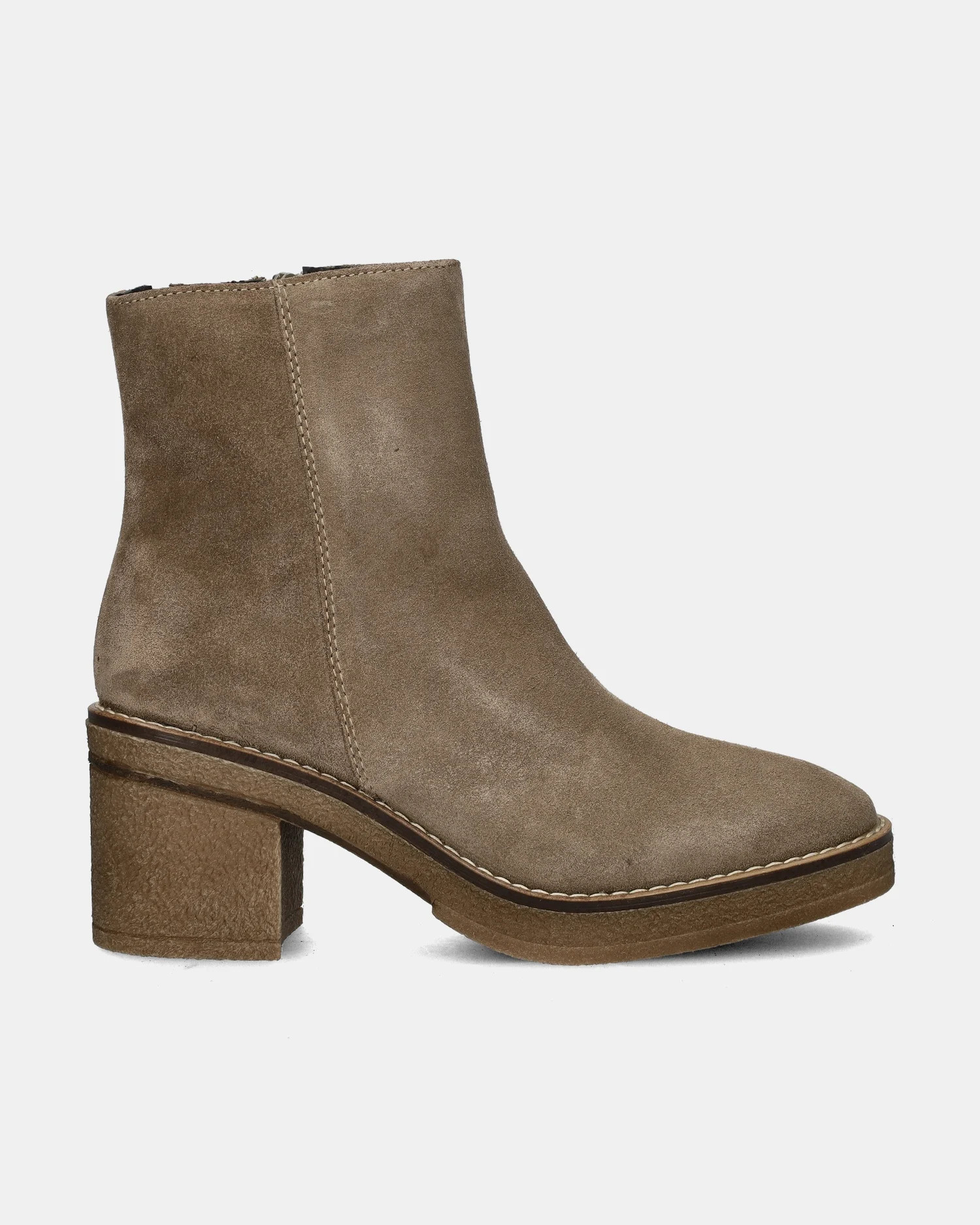 Nelson - Rits- & gesloten boots voor vrouwen - Bruin | Nelson Schoenen NL