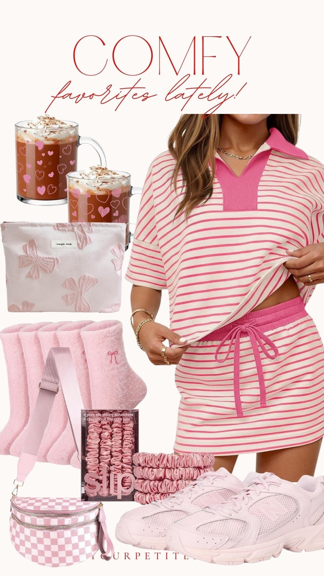 Cute pink lounge!!! Vday and beyond! How cute are these accessories and coffee cups? 

#LTKSaleAlert #LTKPetite #LTKFindsUnder50