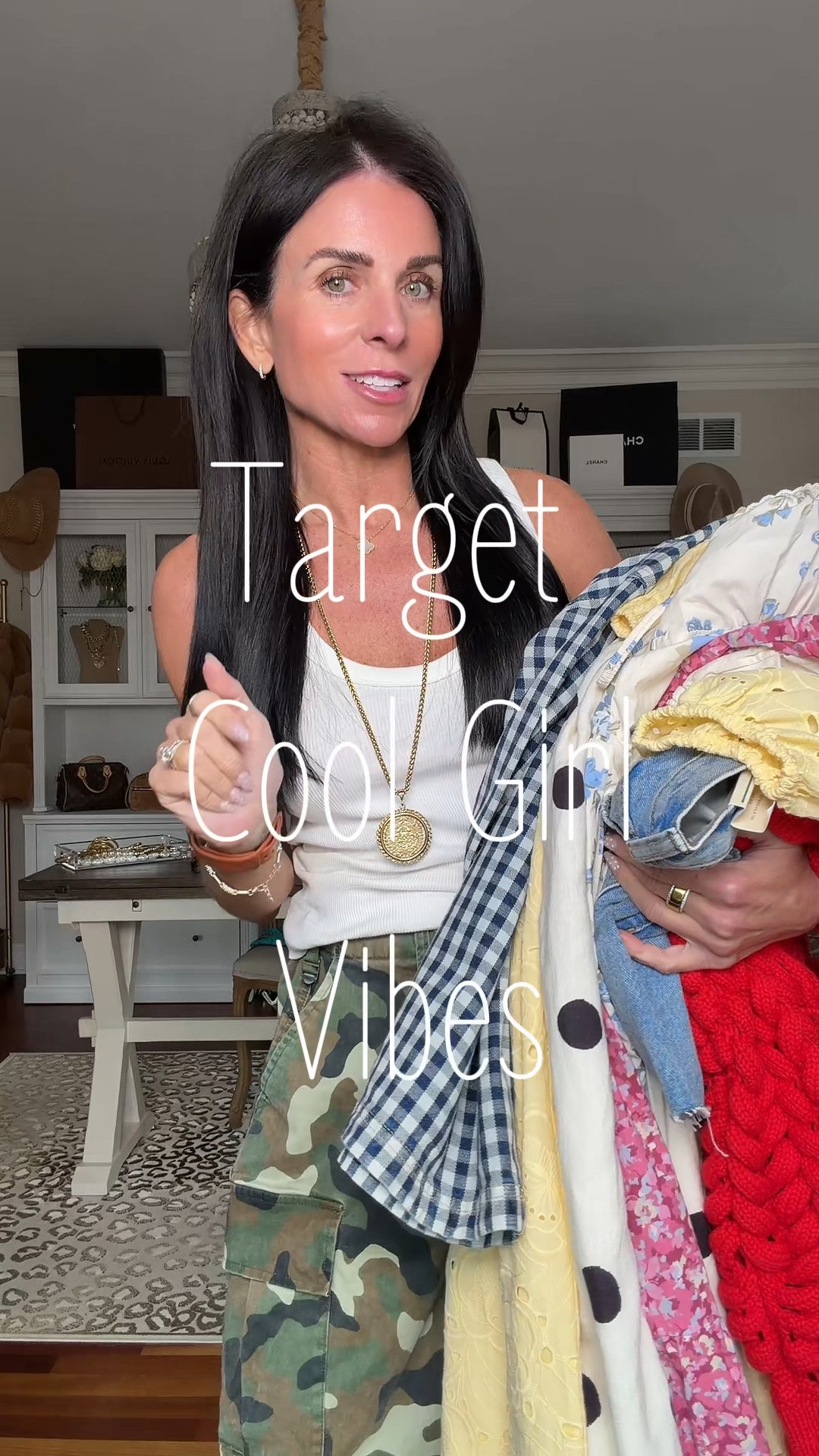 Love love love these target finds! 0 in camo and denim
XS dresses
Medium red sweater 
Small in the rest
Code SHANNON20 on my ring and necklace 

#LTKspringtrends #LTKspring #LTKootd