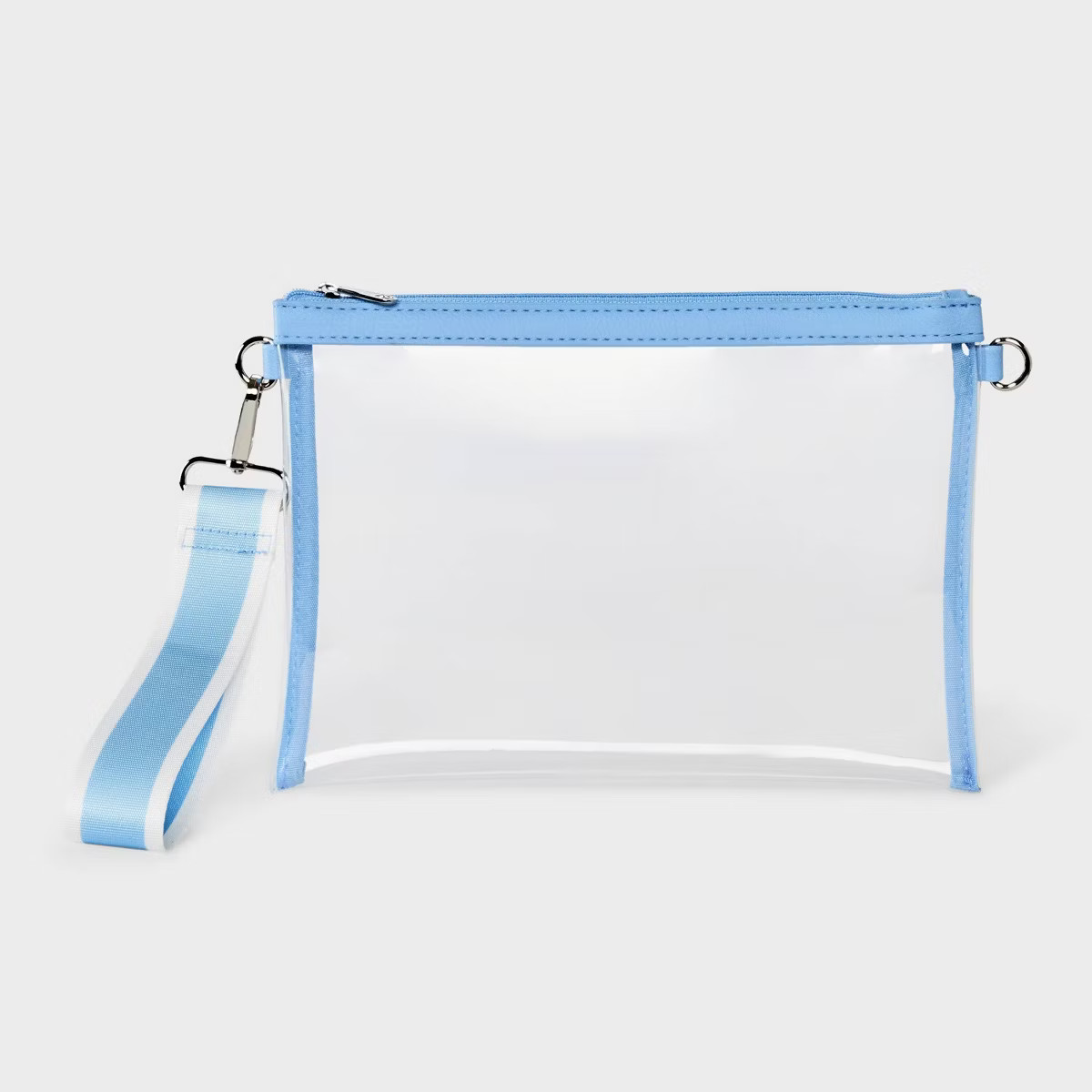 Game Day Clear Wristlet Clutch - Wild Fable™ Light Blue | Target