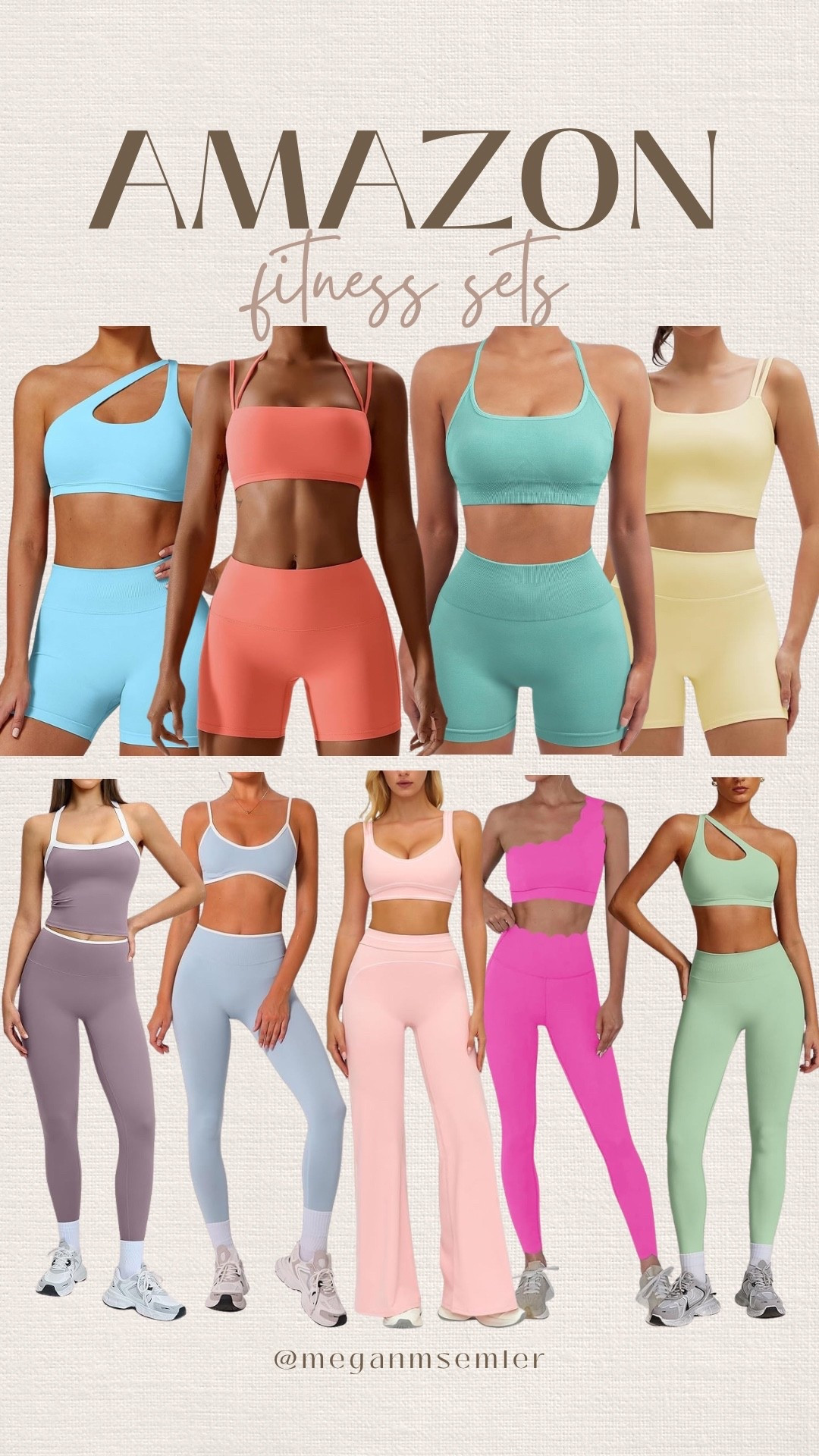 Amazon fitness sets 

#LTKgrwm #LTKootd #LTKActive