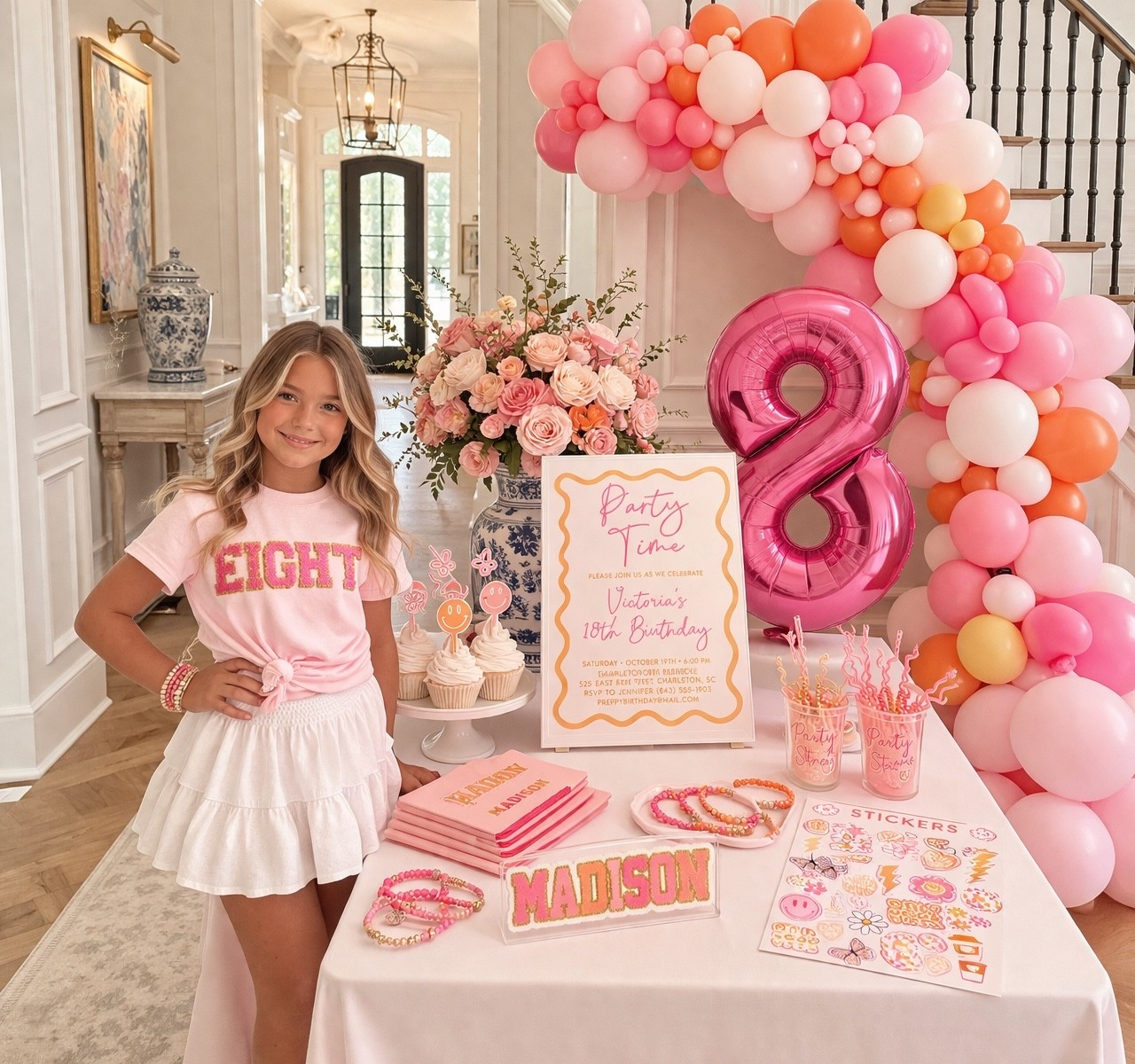 Preppy Party Theme! 💕
#preppyparty #preppy #tweenbirthday #8thbirthday #girlsbirthday 


#LTKmomlife #LTKKids
