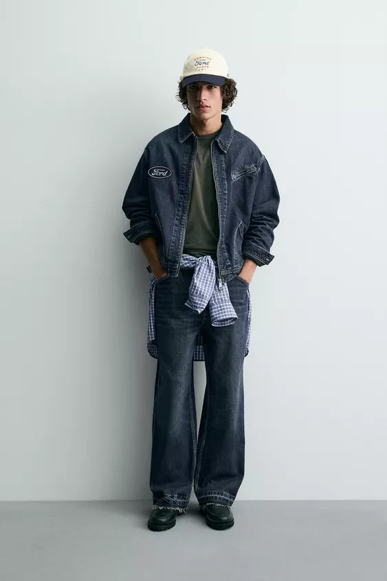 FORD © PATCH DENIM JACKET | Zara US
