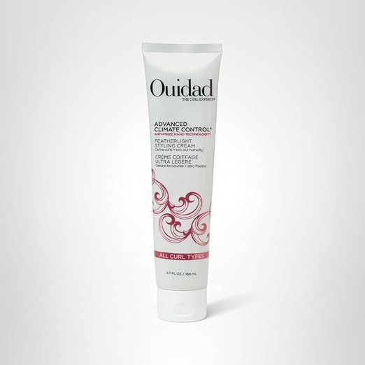 OUIDAD Advanced Climate Control Styling Cream, Featherlight Curl Cream for Curly Hair, Shiny, Hyd... | Amazon (US)