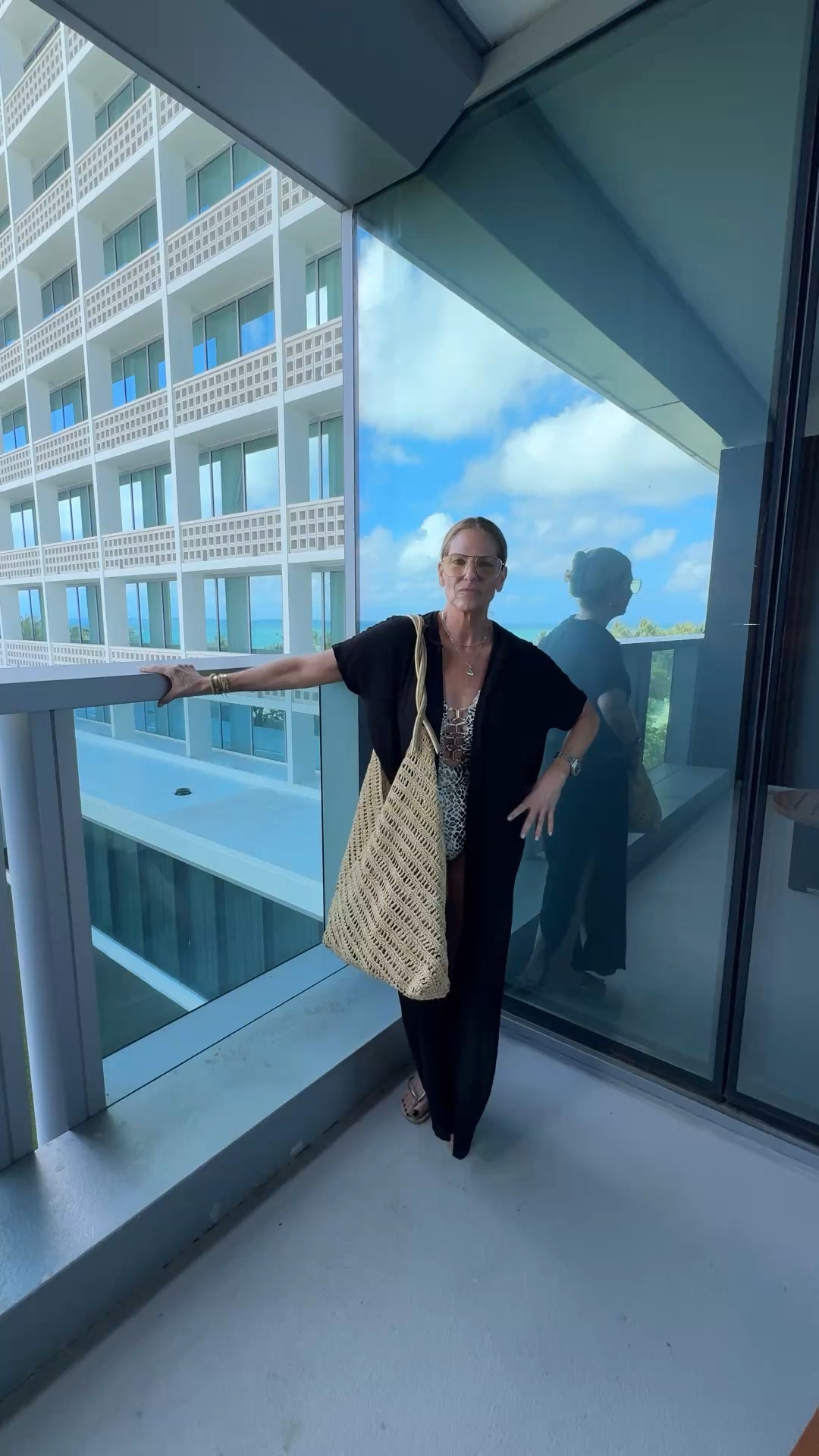 Beach look day 1 with the sunshine locked and loaded! 

#LTKSwim #LTKootd #LTKOver40