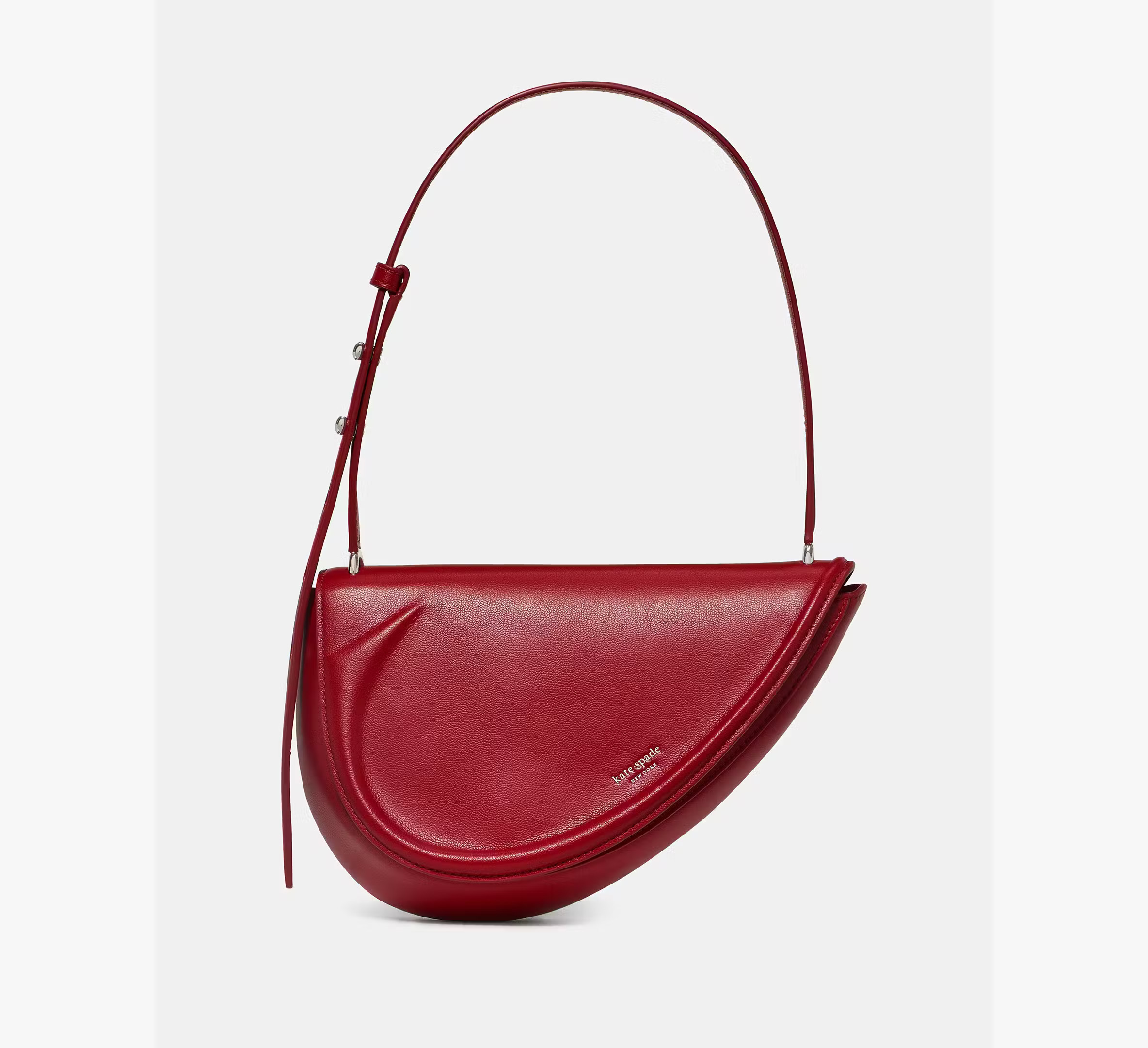 Kate Spade The Spade Shoulder Bag, Dark Scarlet | Kate Spade (US)