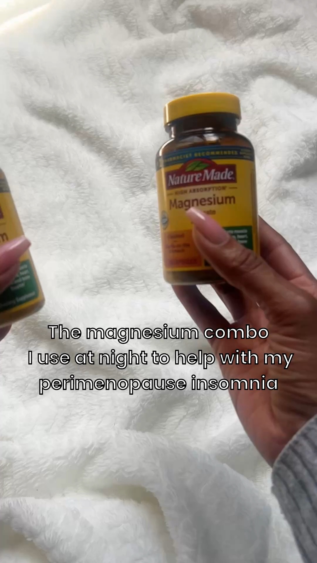 Perimenopause symptoms are different for everyone but if insomnia is one of your symptoms try adding Magnesium Glycinate & Magnesium Butter to your evening routine. I make my own magnesium butter, but you can always purchase some.

#LTKselfcare #LTKOver40