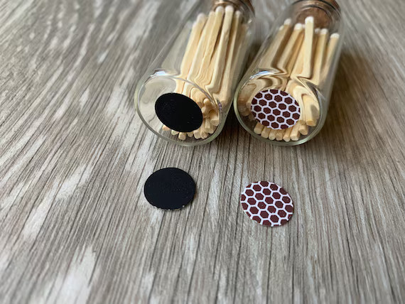Adhesive Match Striker Refills - 0.50" | Etsy (US)