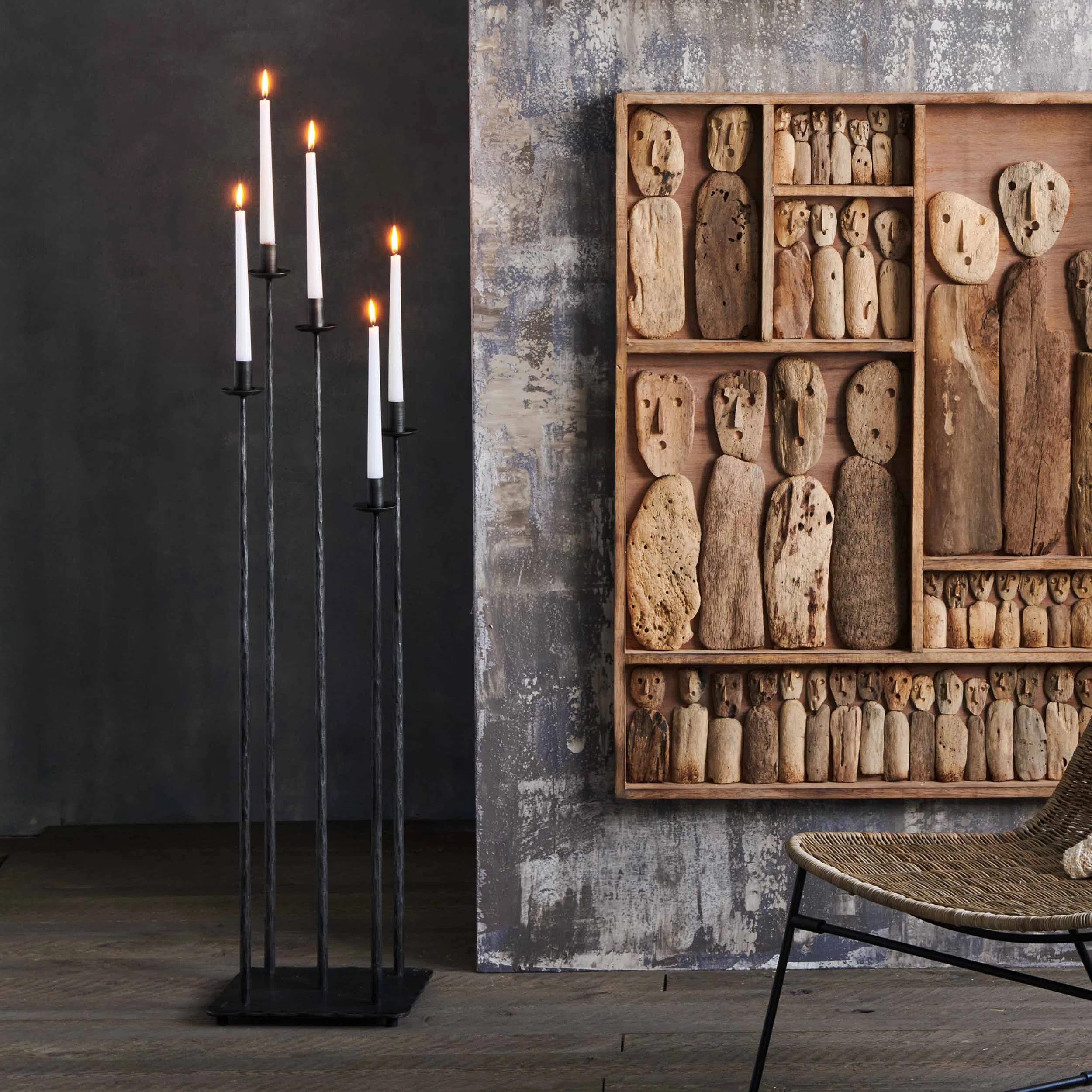 17 Stories Jasper 5 stem taper holder | Wayfair | Wayfair North America