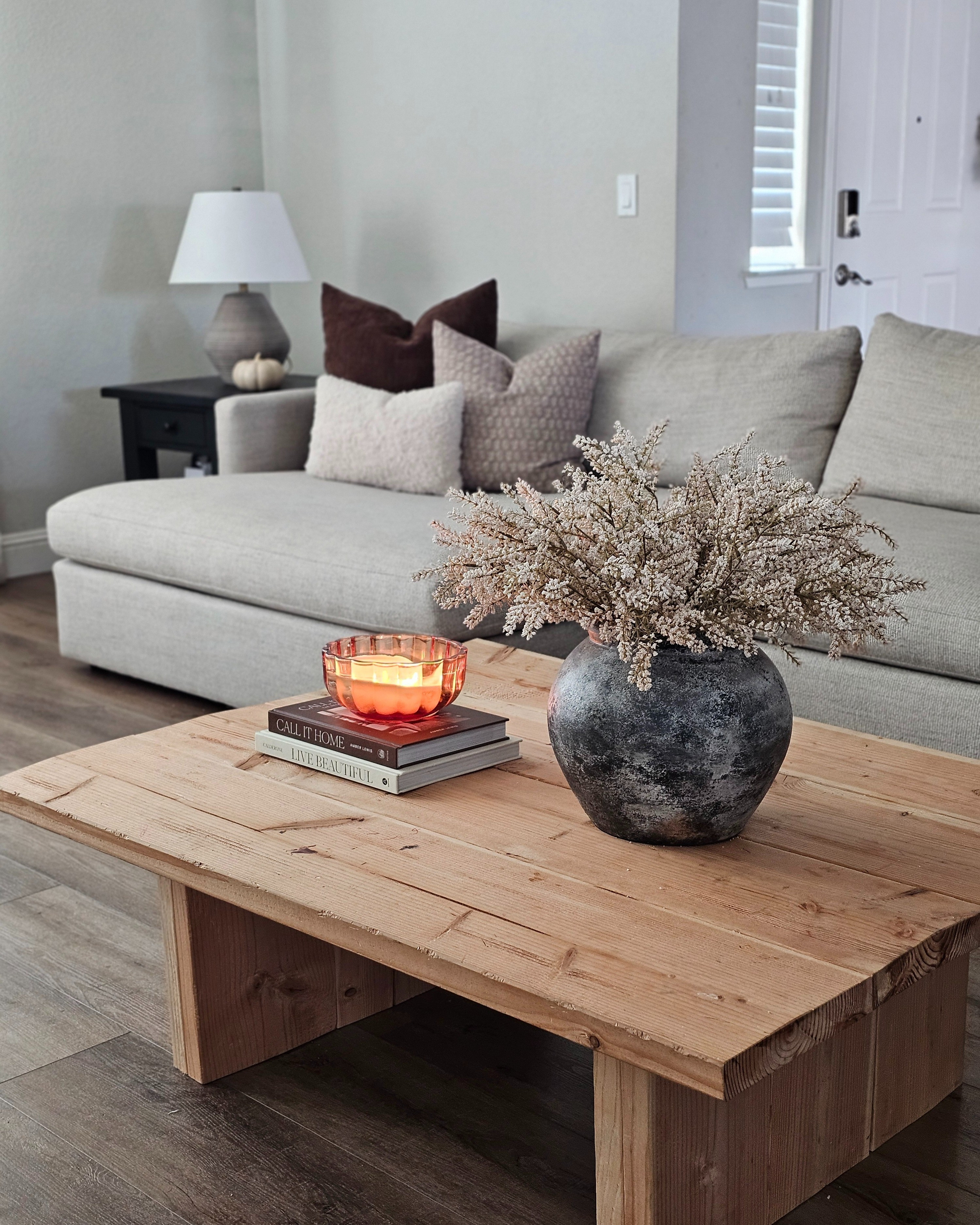 Simple fall decor. Stems get used yearly!

