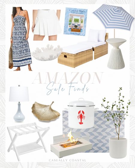 Amazon Faves on sale this weekend!
-
Coastal home decor, coastal style, home, coastal decor, Amazon vacation outfit, Amazon spring outfit, Amazon dresses, amazin maxi dress, Amazon vacation dresses, Amazon home decor, amazon golf skirts, golf skirts, tennis skirts, tennis skirts, Amazon jewelry tray, jewelry dish, nightstand decor, leaf trinket, Martha Stewart 16 quart enamel lobster stock pot, beach house essentials, patio indoor/outdoor area rug, Amazon rugs, coastal rugs, Amazon outdoor rugs, indoor/outdoor rugs, 8x10 rugs, 5x7 rugs, rug, coastal blues book, Amazon coffee table books, coastal coffee table books, luggage rack, white coral textured decorative bowl, Amazon decorative bowl, fluted ceramic round planter, Amazon planters, white planters, 5ft citrus artificial tree, Amazon trees, Amazon lamps, coastal lamps, blue lamps, tabletop fire pit, outdoor dining, tennis skort, halter maxi dress, sleeveless summer dress, striped patio umbrella outdoor, Amazon patio umbrella, outdoor side table, outdoor chair with storage ottoman, Amazon side tables, white side tables, Amazon patio furniture, Amazon lounger 

#LTKhome #LTKsalealert #LTKfindsunder50