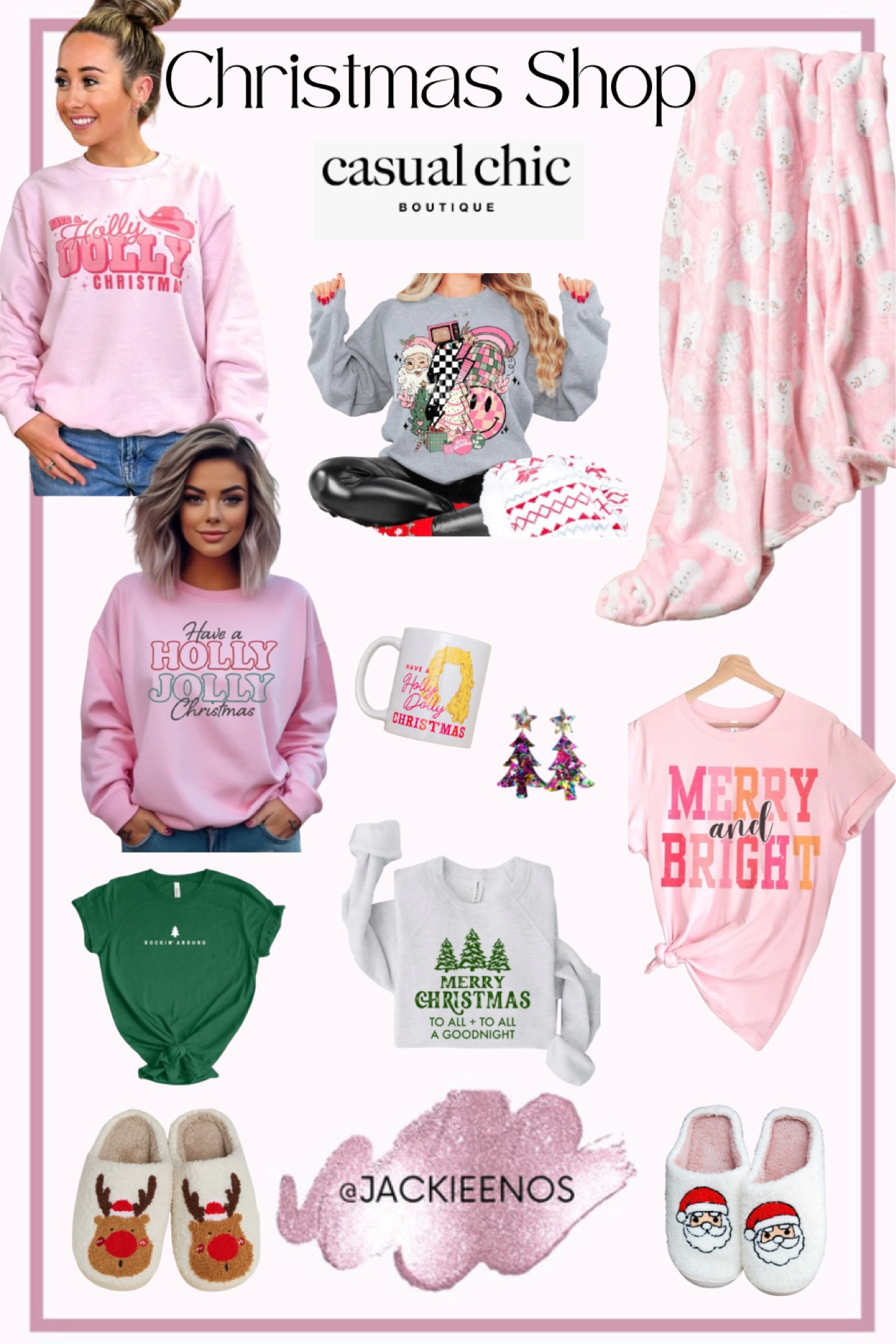 #ad gifts for the Christmas lover in your life #casualchicboutique 

#LTKstyletip #LTKGiftGuide #LTKHoliday