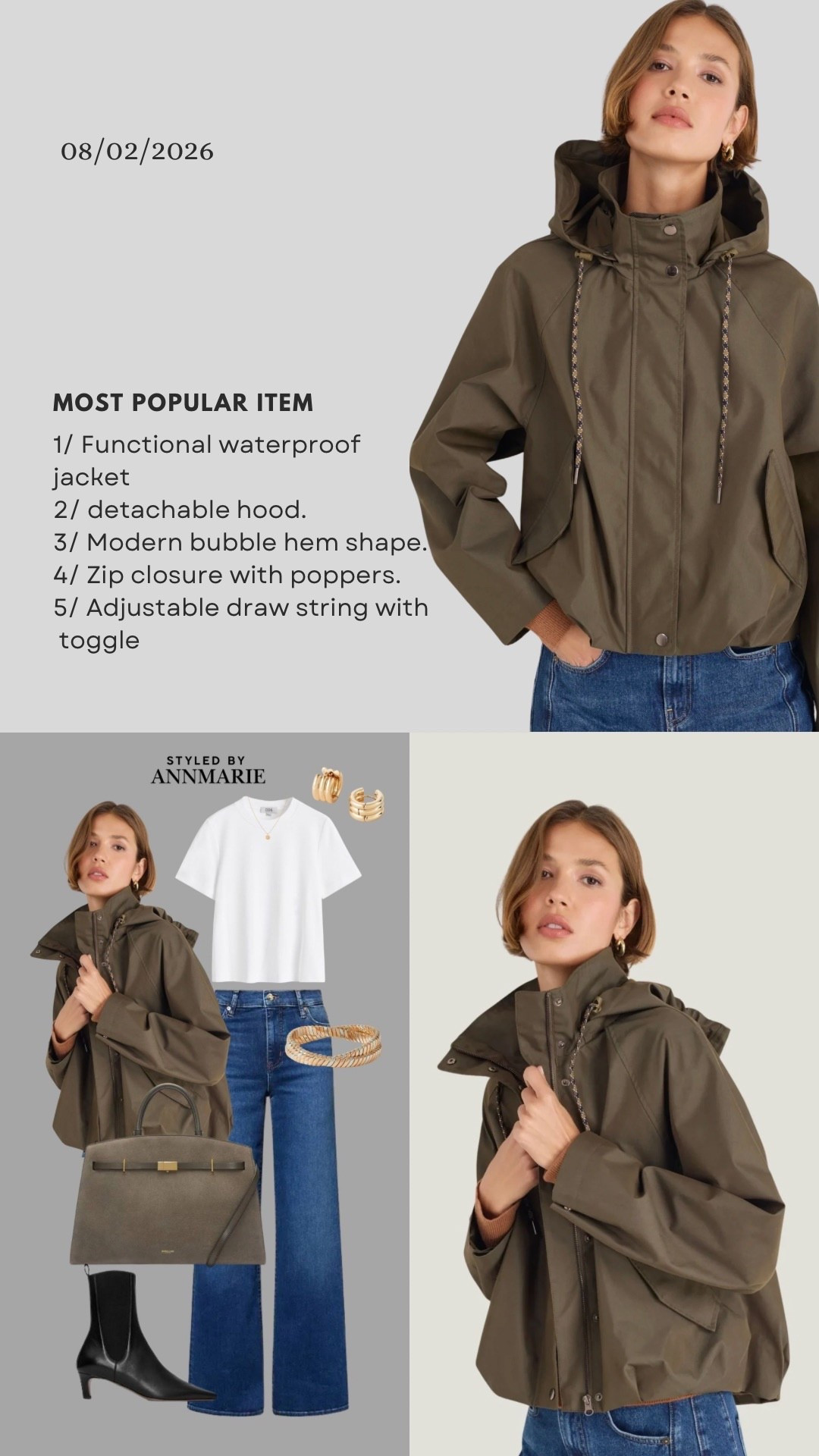 Khaki bomber jacket was this weeks most clicked item 

#LTKstyletip #LTKspring