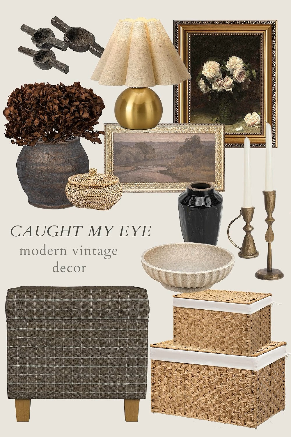 
Add charm and character to your home with some of my favorite vintage style finds from Amazon! kitchen, dining room, breakfast nook, cottage, antique, modern vintage, modern organic, traditional, living room, family room, den, home office, guest room #LTKWatchNow

#LTKSeasonal #LTKStyleTip #LTKHome