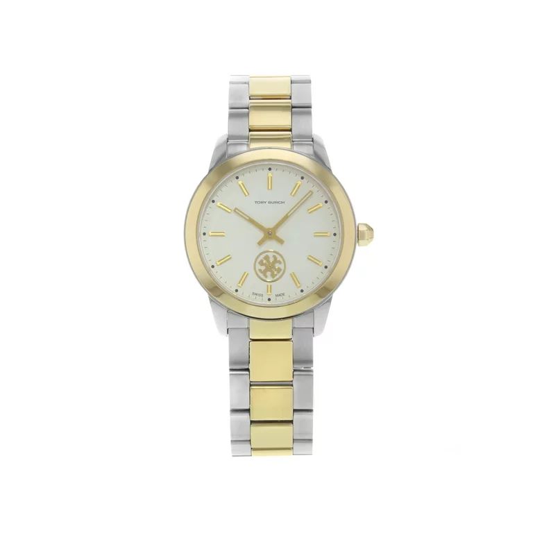 Tory Burch Collins Two Tone Stainless Steel Quartz Ladies Watch TB1306 Pre-Owned | Walmart (US)