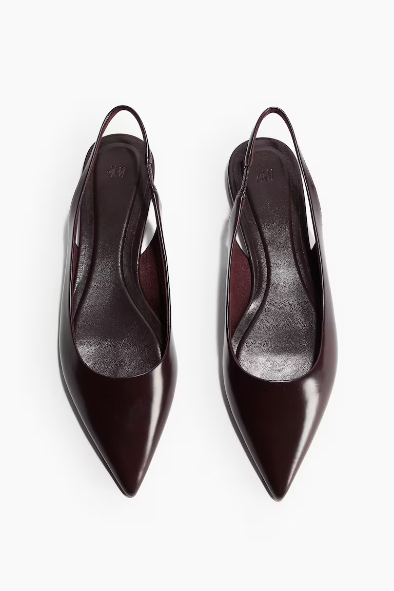 Pointed slingbacks | H&M (UK, MY, IN, SG, PH, TW, HK)