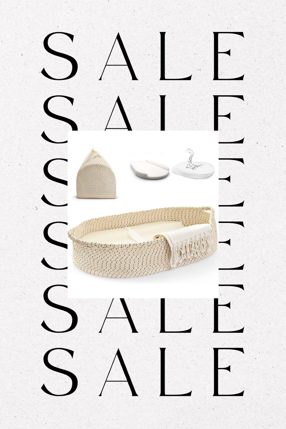 Changing basket. Perfect for a neutral nursery! 

#LTKbump #LTKsalealert #LTKbaby