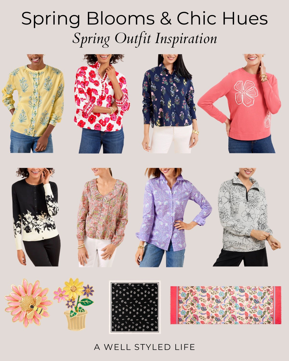 Spring Outfit Inspiration

From breezy blouses to chic sweaters, Talbots has some awesome floral pieces that  are perfect for welcoming warmer days. Tap to shop & bloom in style! 

#Fashionover50 #LTKOver50Style #fashion #outfitinspiration #outfit #springoutfit #springfashion #transitionoutfit #springstyle #talbots #floral #floralpattern #springflowers #flowers 

#LTKStyleTip #LTKOver40 #LTKSeasonal