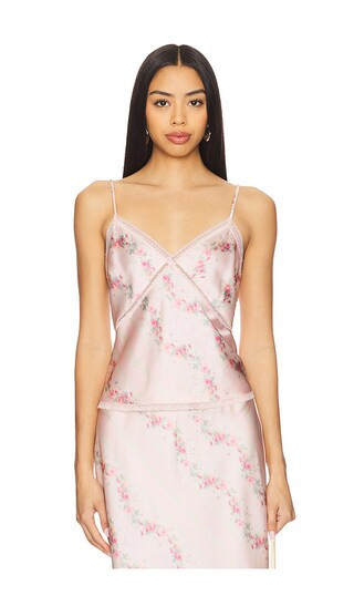 LoveShackFancy Levall Top in Pink. - size XL | Revolve Clothing (Global)