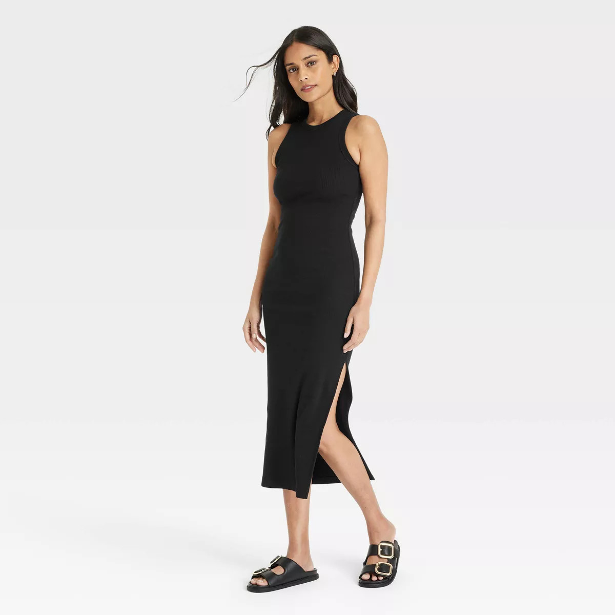 Women's Rib-Knit Maxi Bodycon Dress - Universal Thread™ | Target