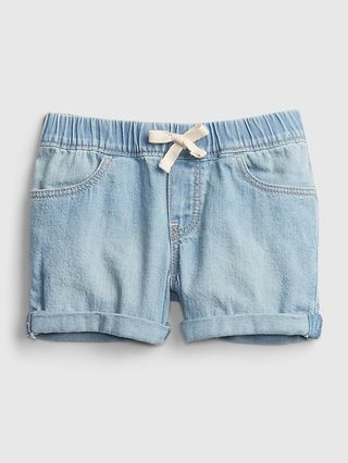 Toddler Pull-On Denim Shorts | Gap (US)
