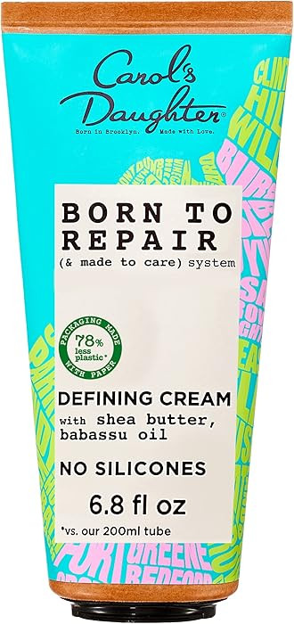 Carol's Daughter Born To Repair Leave In Hair Cream, Moisturizing, Curl Defining and Anti Frizz H... | Amazon (US)