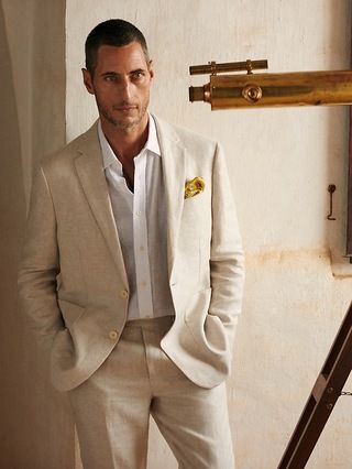Milano Linen Suit Jacket | Banana Republic (US)