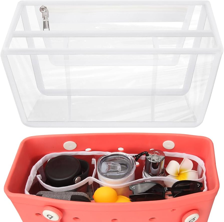 Tiga Clear Insert Divider Organizer for Bogg Bag - Sectional Organization of Items - Accessories ... | Amazon (US)
