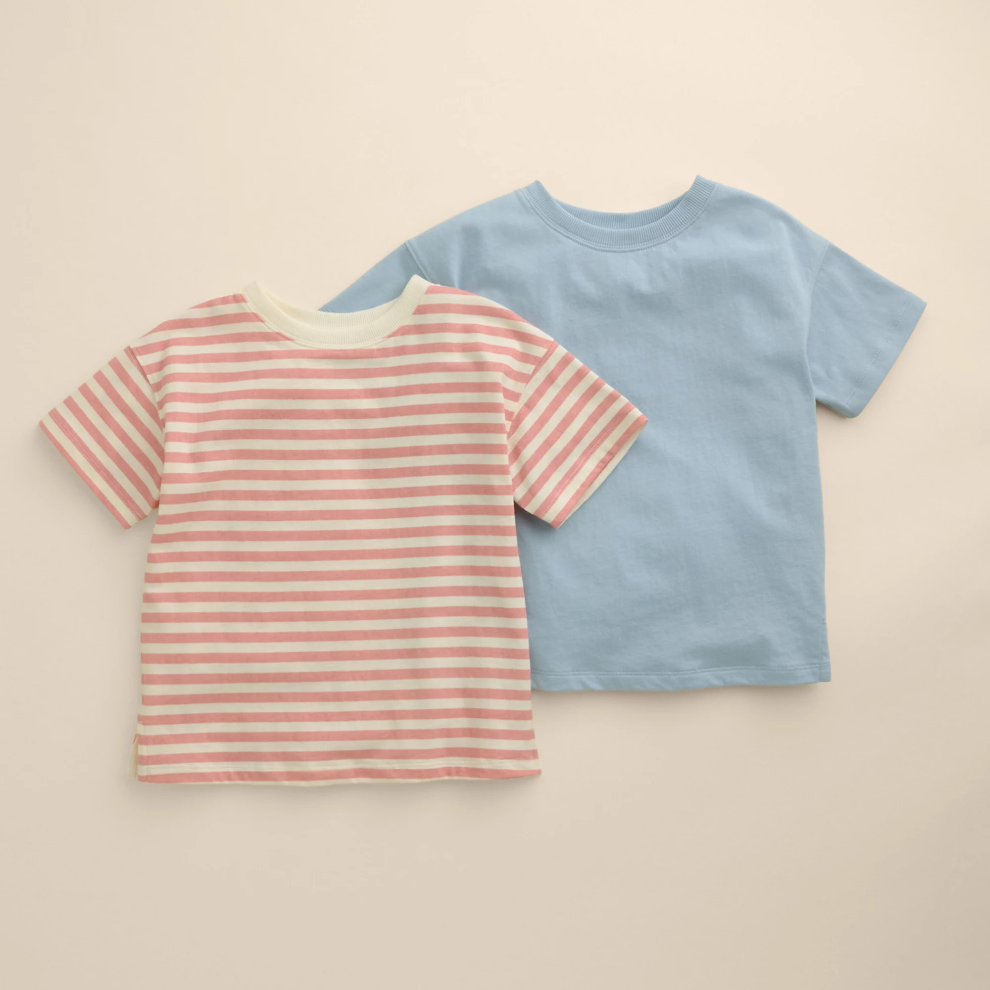 Kids 4-12 Little Co. by Lauren Conrad 2-pk. Relaxed Short Sleeve Tee Set | Kohl's