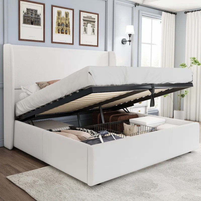 Brooklinn Upholstered Platform Storage Bed | Wayfair North America