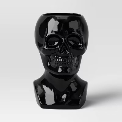 Halloween Skull Bust Vase - Threshold™ | Target