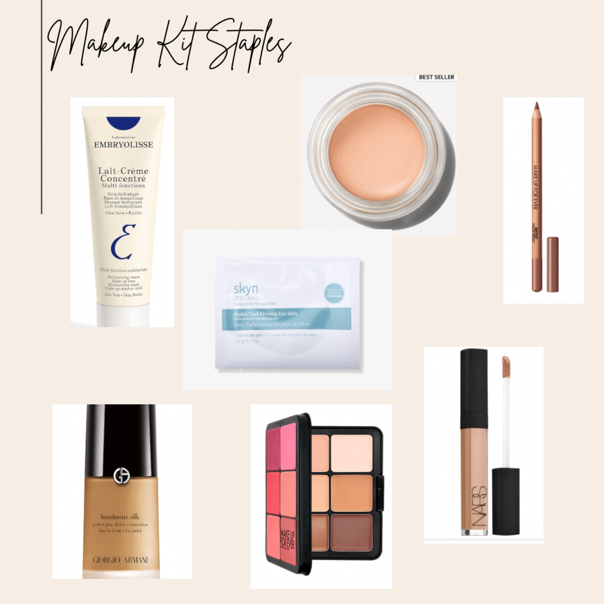 Makeup kit staples! There are more but these are always in my kit 🫶🏼 

#LTKfindsunder50 #LTKbeauty #LTKwedding