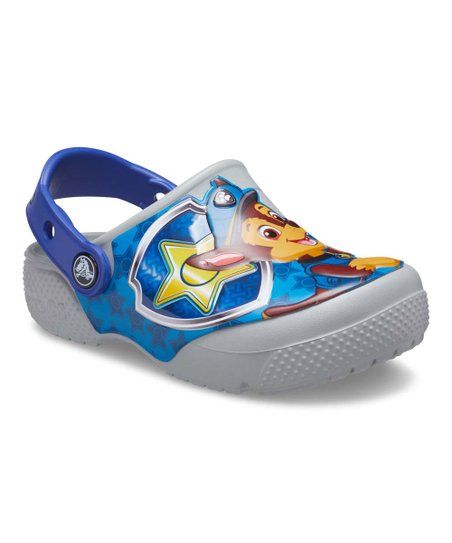 Crocs Light Gray Fun Lab Paw Patrol Patch Clog - Kids | Zulily