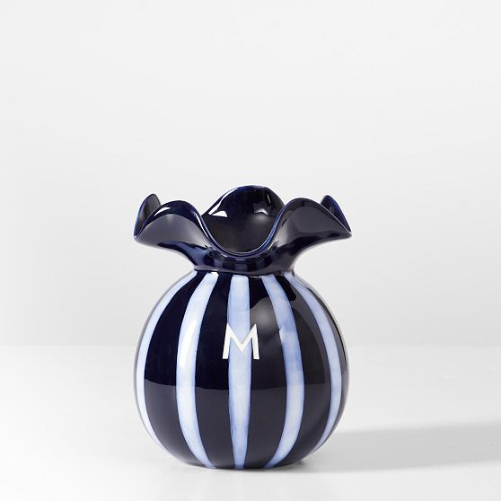 Ceramic Ruffle Vase | Mark and Graham