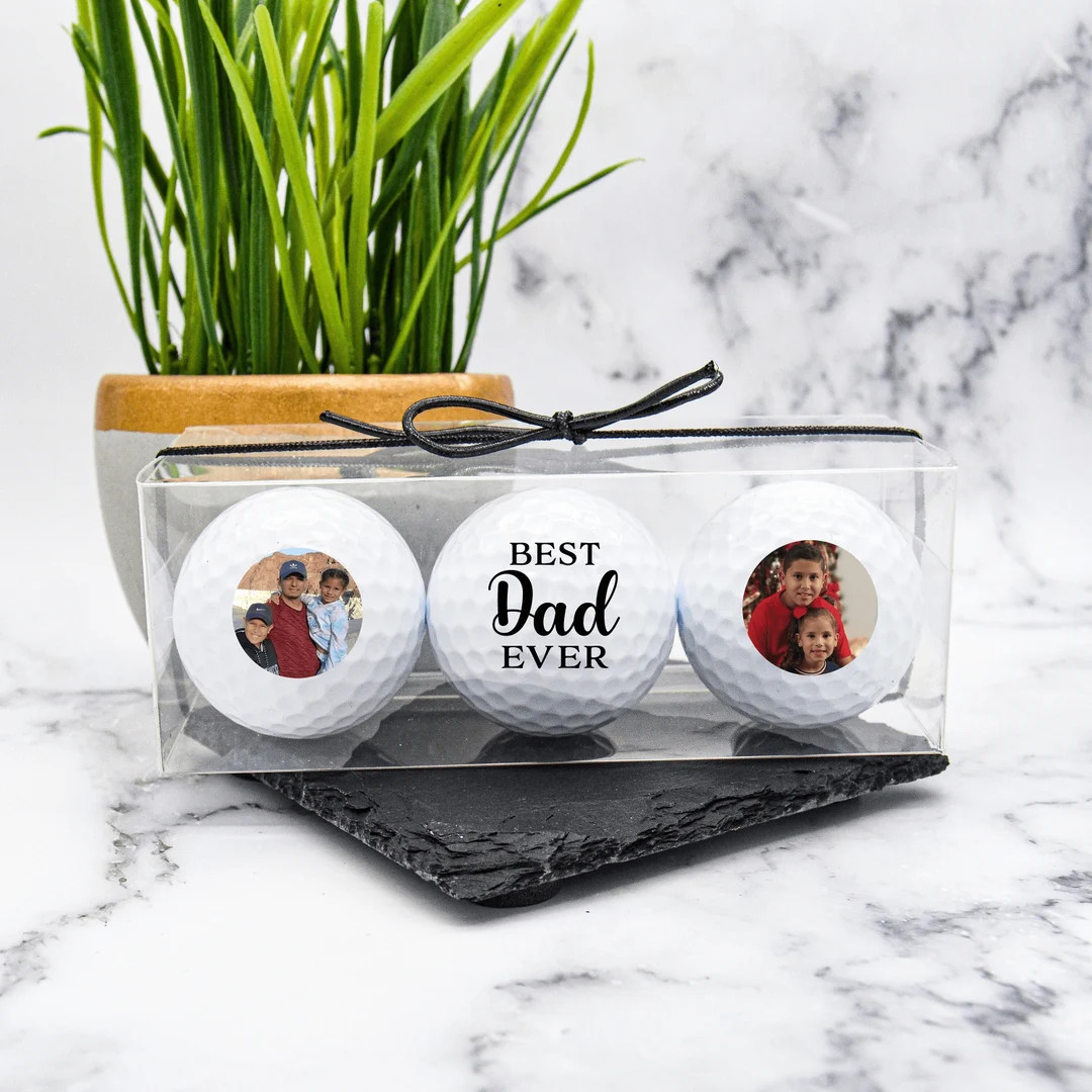 Dad Golf Ball, Custom Golf Balls, New Dad Gift, Golf Gift, Best Dad Ever, Fathers Day Golf Gift, ... | Etsy (US)