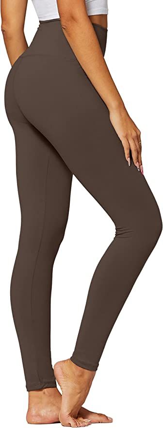 Premium Buttery Soft High Waisted Leggings for Women - Full Length, Capri Length and Shorts - Reg... | Amazon (US)