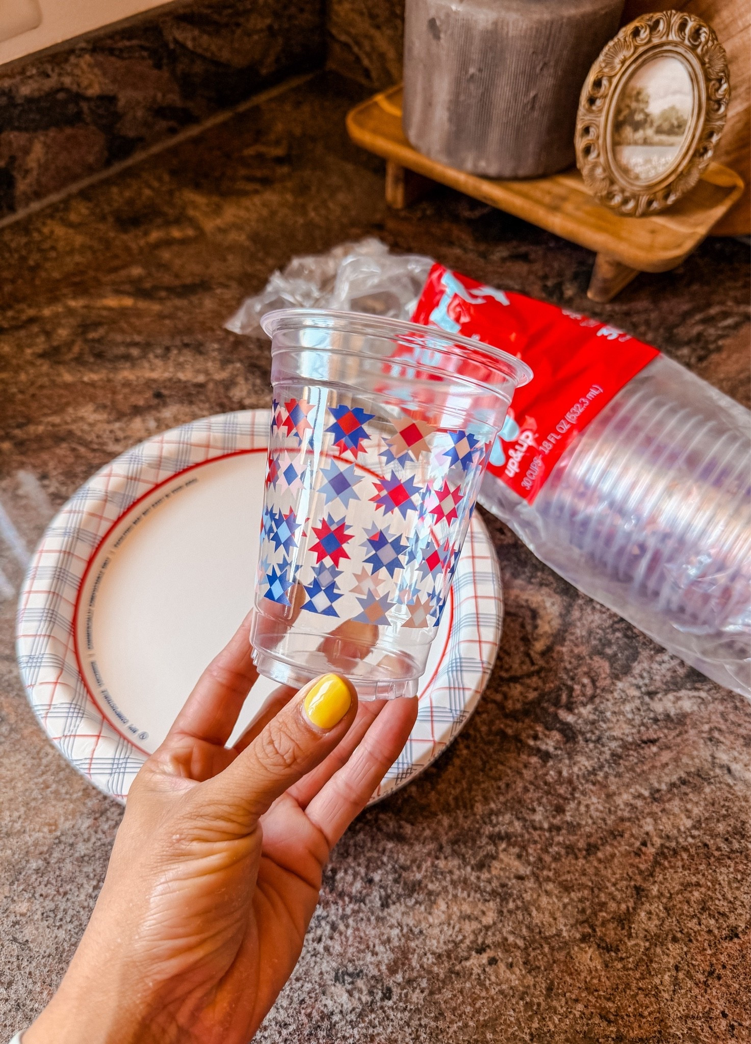 The cutest patriotic plastic cups!

#LTKfoodie #LTKSeasonal #LTKHome