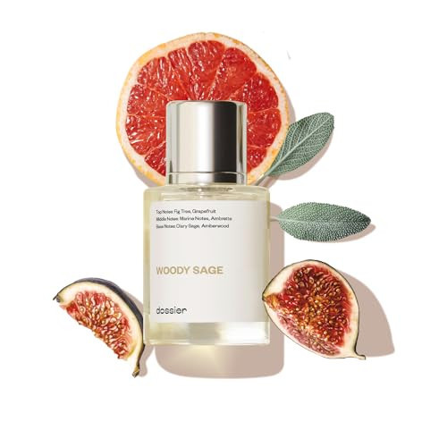 Dossier - Woody Sage - Eau de Parfum - Inspired by J.Malone's Wood Sage & Sea Salt - Perfume Luxury - Pure Infused - Paraben Free - Vegan - For Women Men Unisex - Fragrance 1,70z (Spray 50ml) | Amazon (US)