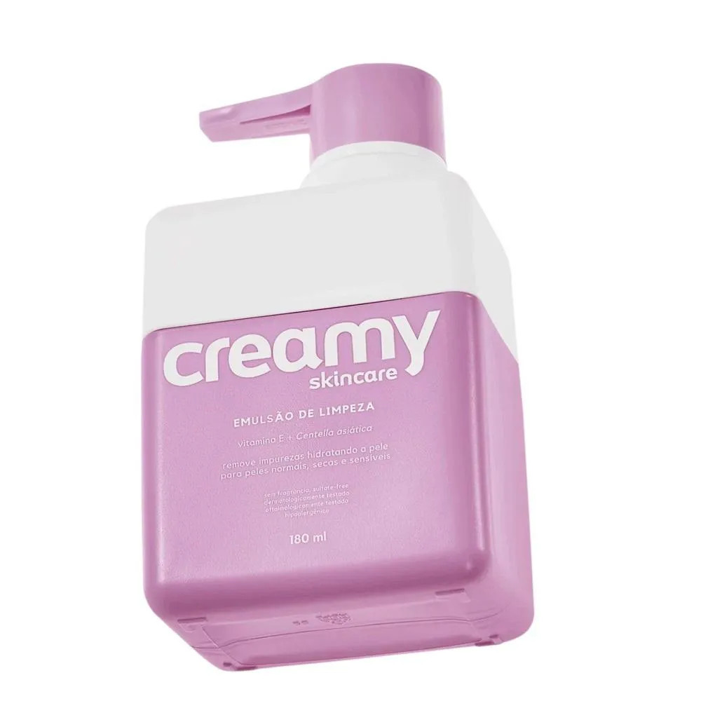 Creamy Skincare Emulsão De Limpeza Facial 180Ml | DrogaRaia (BR)