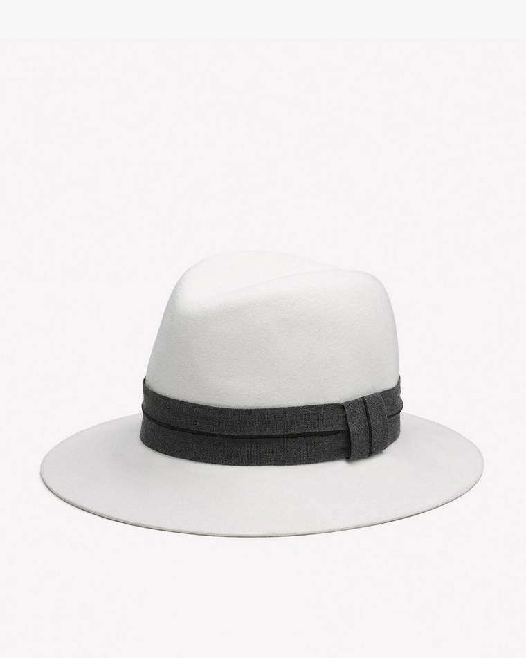 Rag & Bone - Floppy Brim Fedora - IVORY - S | rag + bone