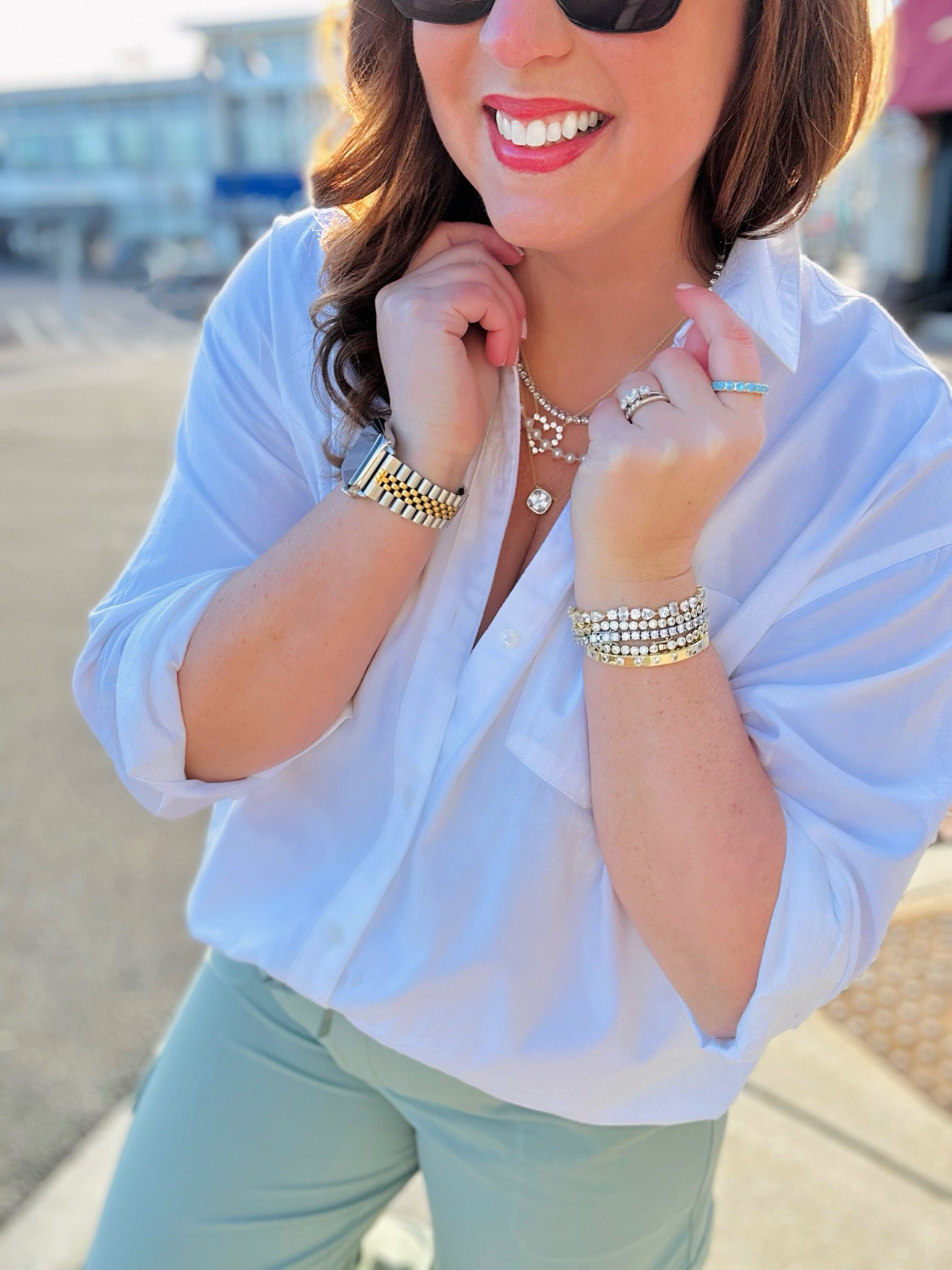 Accessorized and dreaming of spring ✨💎🤍

Use code “ERIN” to save 10% on all of my jewelry!

#LTKover40 #LTKstyletip