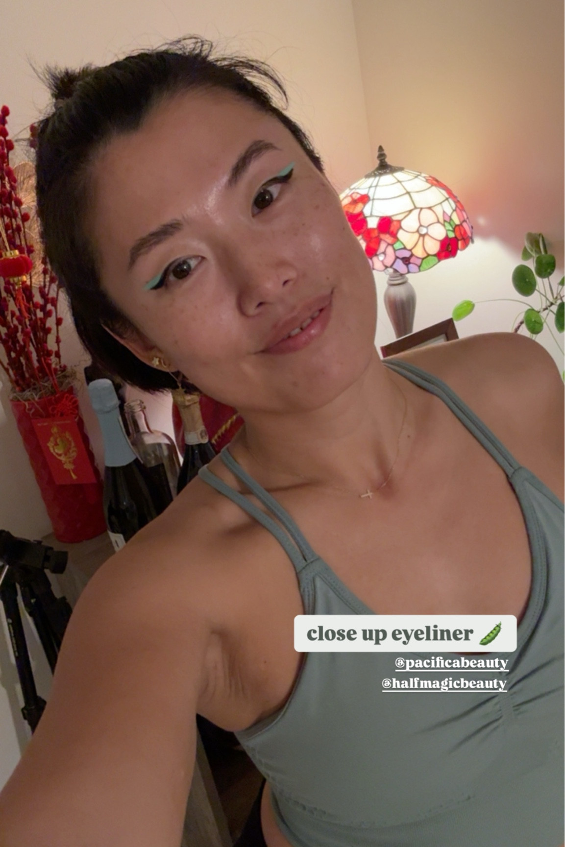 colorful make up, eyeliner, mint green eyeliner, green make up, clean beauty, conscious beauty 

#LTKFitness #LTKGiftGuide #LTKBeauty