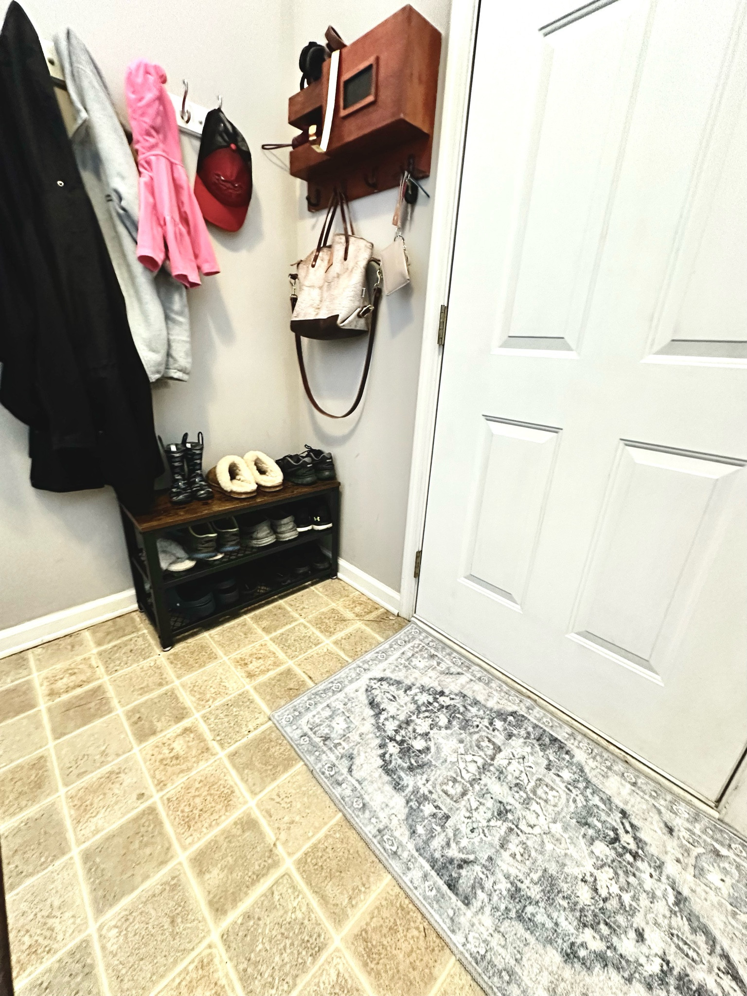 It was time for a spring refresh of our foyer. New mat, put away the winter coats, and cleaned! 

#LTKSeasonal #LTKhome