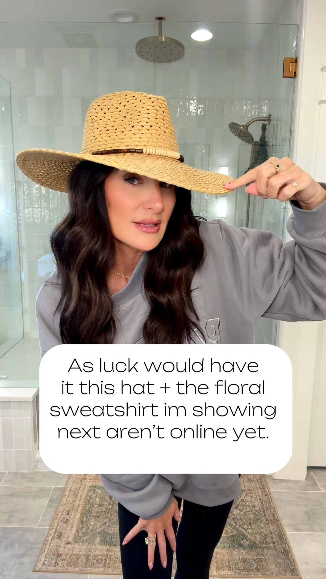 Hat now online! 

#LTKootd #LTKTall #LTKOver40