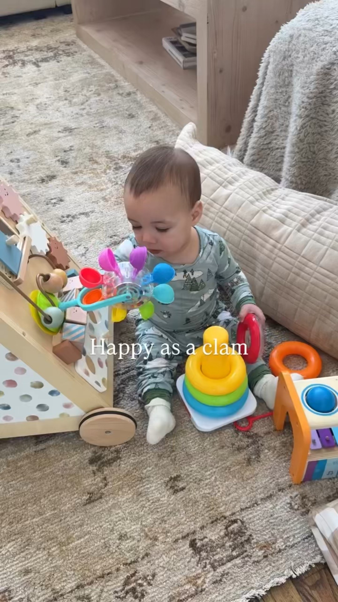 Duke loves all of these toys! Happy as a clam 🤍

#LTKmomlife #LTKBaby #LTKdayinmylife