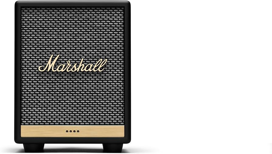 Marshall Uxbridge Home Voice Speaker with Amazon Alexa Built-In, Black | Amazon (US)