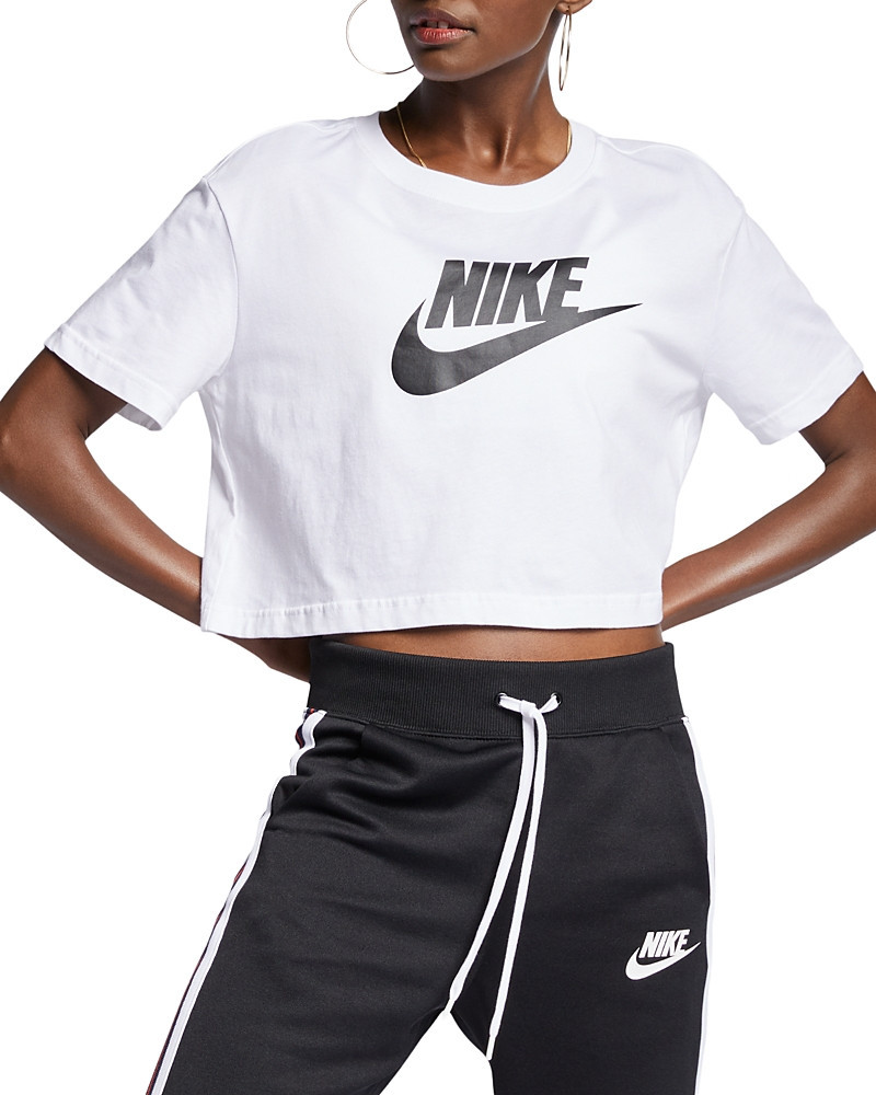 Nike Essential Cropped Logo Tee | Bloomingdale's (US)