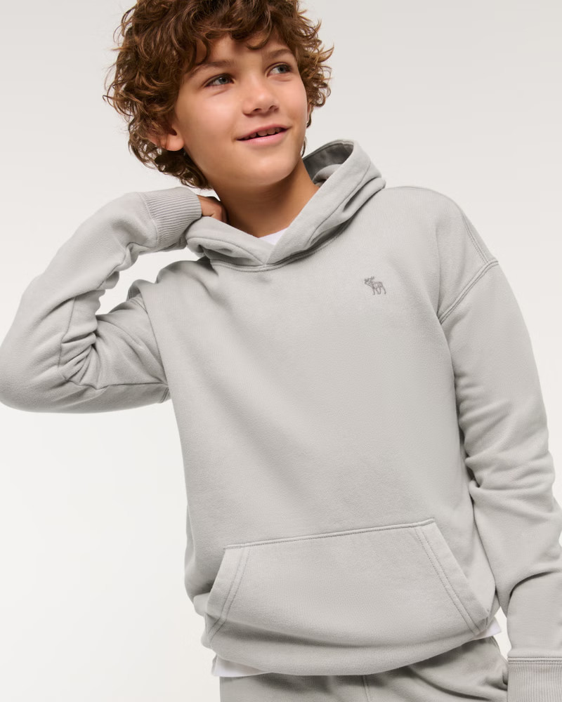 essential icon hoodie | Abercrombie & Fitch (US)